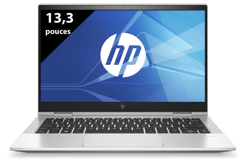 HP EliteBook x360 830 G8 

 - 13,3 pouces - Intel Core i5 1145G7 @ 2,6 GHz - 8 GB DDR4 - 512 GB SSD - Intel® Iris Xe Graphics - 1920 x 1080 FHD - Écran tactile - Windows 11 Professionnel