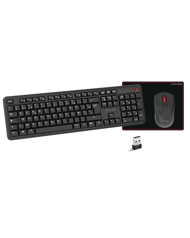 Pack Clavier + Souris + Tapis