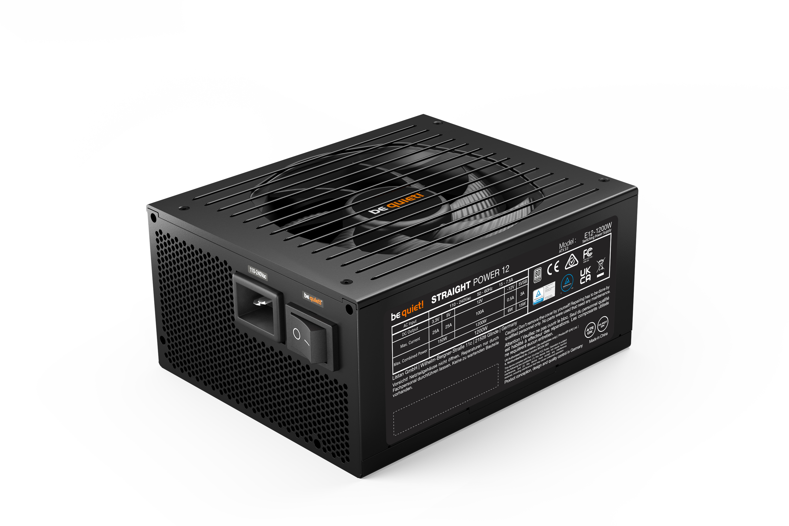 be quiet! STRAIGHT POWER 12 1200W