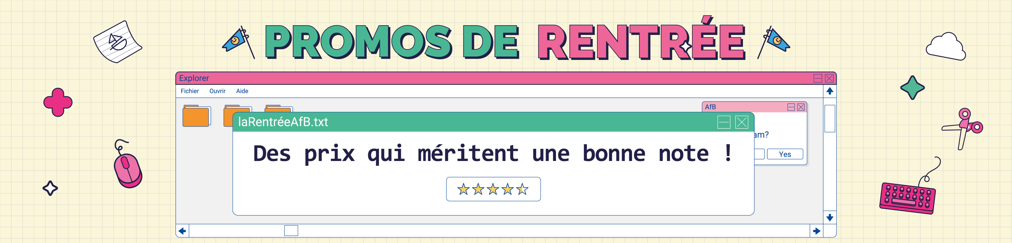 Promos de rentrée AfB