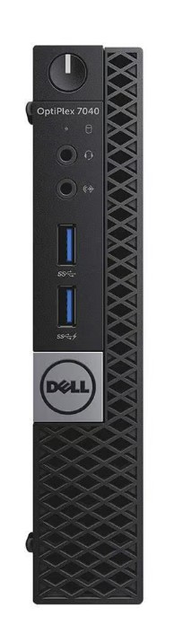 DELL Optiplex 7040 - Mini-PC - Intel Core i7 6700T @ 2,8 GHz - 8 GB DDR4 - 128 GB SSD + 500 GB HDD - Sans lecteur - Windows 10 Home